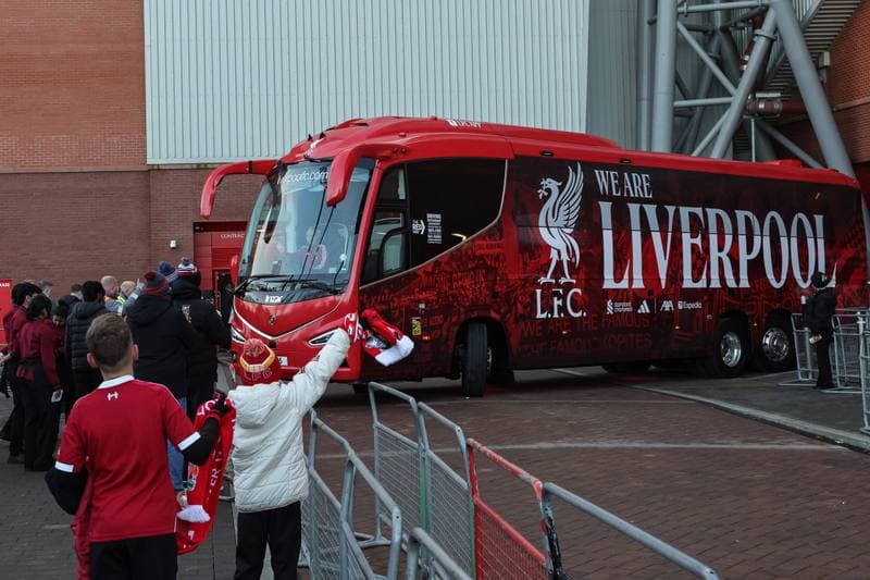 Football. Premier League. Liverpool - Wolverhampton Wanderers. 27.12.2025