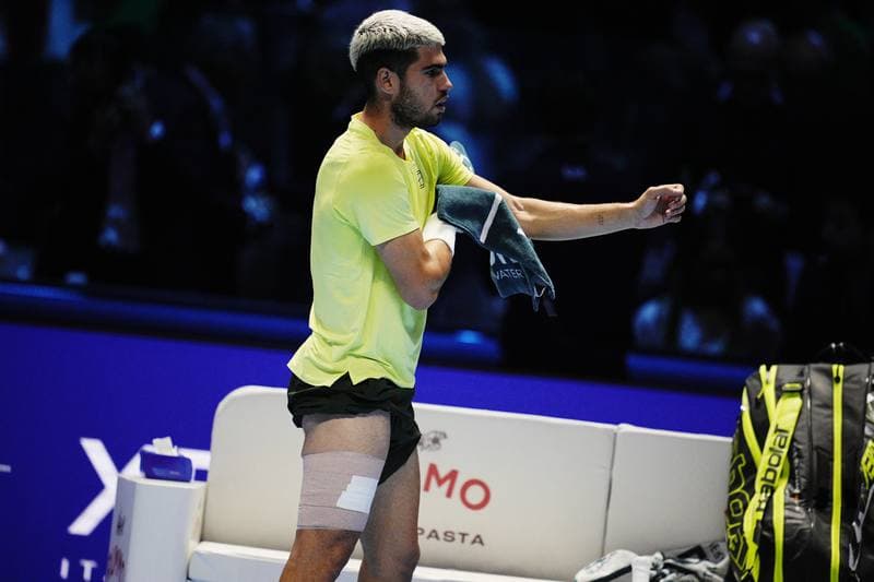Tennis. ATP Finals. Carlos Alcaraz - Jannik Sinner. 16.11.2025