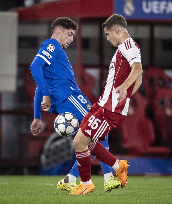 Football. UEFA Champions League. Olympiacos - Real Madrid. 26.11.2025
