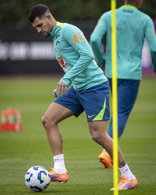 Football. Brazil. Training. 15.11.2015