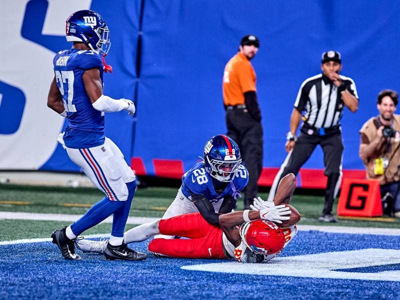 Football. NFL. Kansas City Chiefs - New York Giants. 21.09.2025