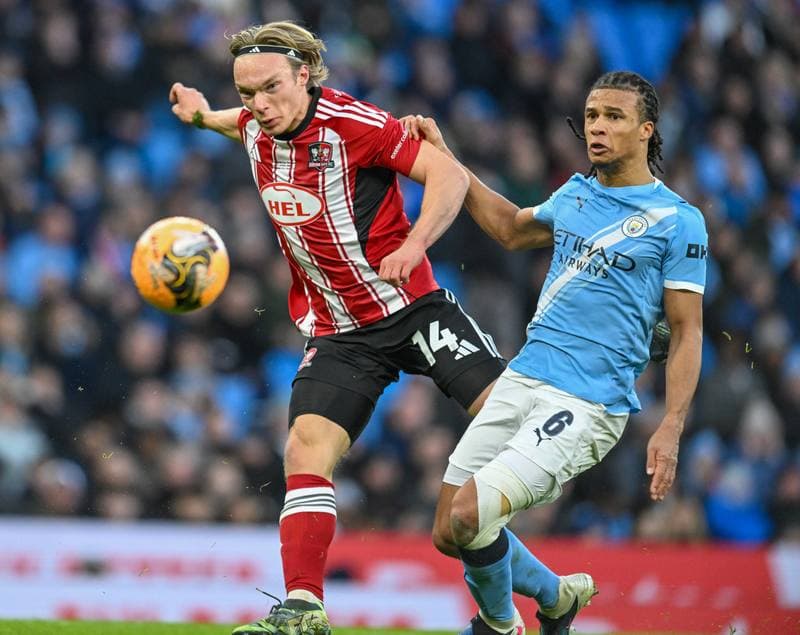 Football. Emirates FA Cup. Manchester City - Exeter City. 10.01.2026
