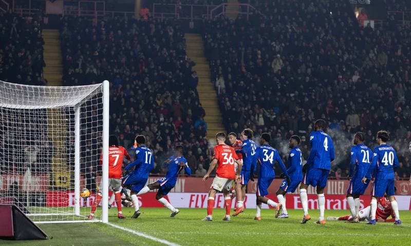 Football. Emirates FA Cup. Charlton Athletic - Chelsea. 10.01.2026