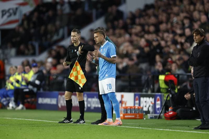 Football. UEFA Champions League. PSV Eindhoven - Napoli. 21.10.2025