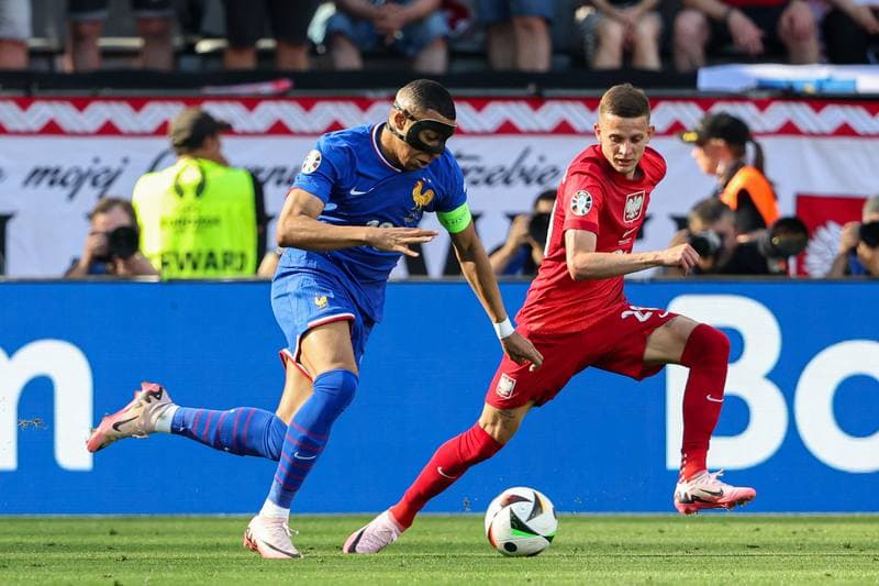 Football. UEFA EURO 2024 Final. France - Poland. 25.06.2024