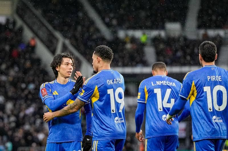 Football. Emirates FA Cup. Derby County - Leeds United. 11.01.2026
