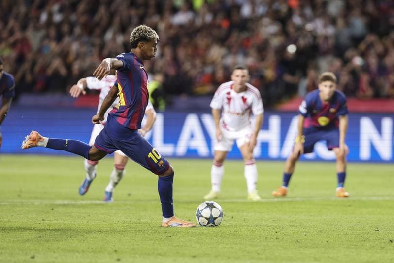 Football. UEFA Champions League. FC Barcelona - Olympiacos. 21.10.2025