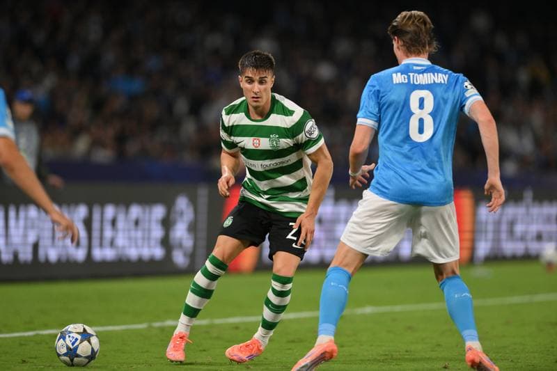 Football. UEFA Champions League. Napoli - Sporting CP. 01.10.2025