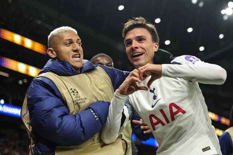 Football. UEFA Champions League. Tottenham Hotspur - F.C. Copenhagen. 04.11.2025