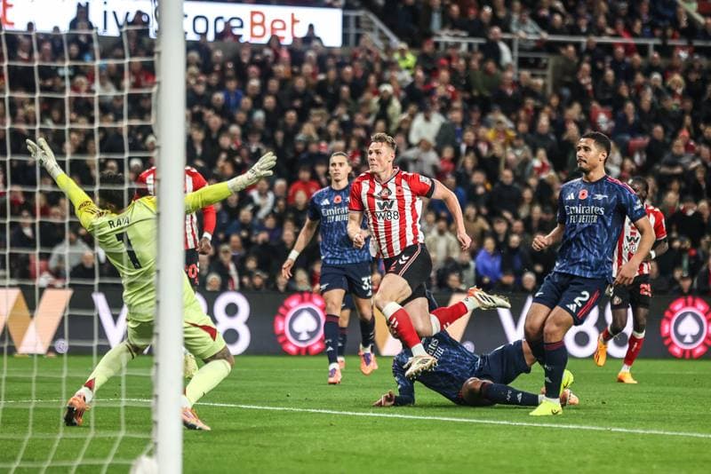 Football. Premier League. Sunderland - Arsenal. 08.11.2025