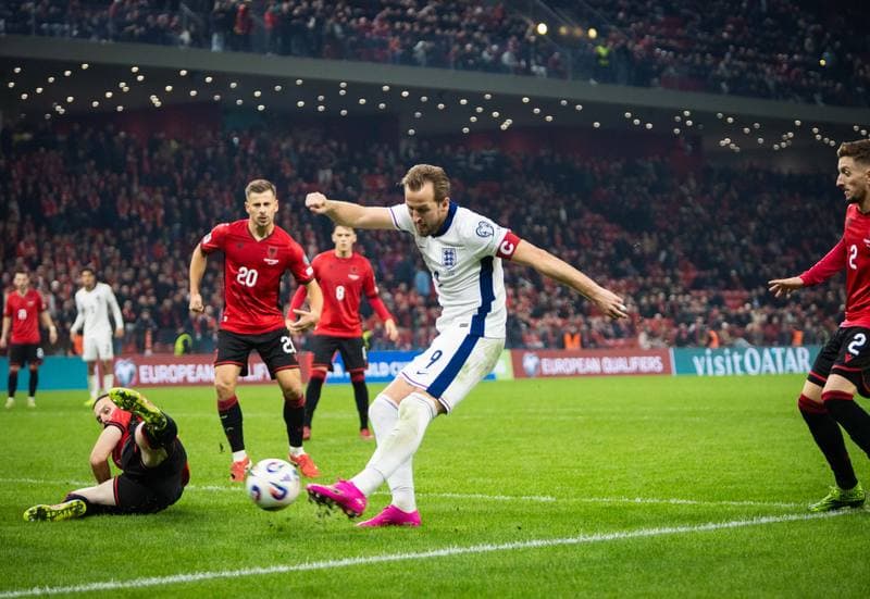 Football. UEFA European Championship. Albania - England. 08.09.2025