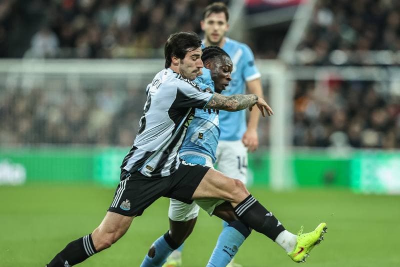 Football. Premier League. Newcastle United - Manchester City. 21.11.2025