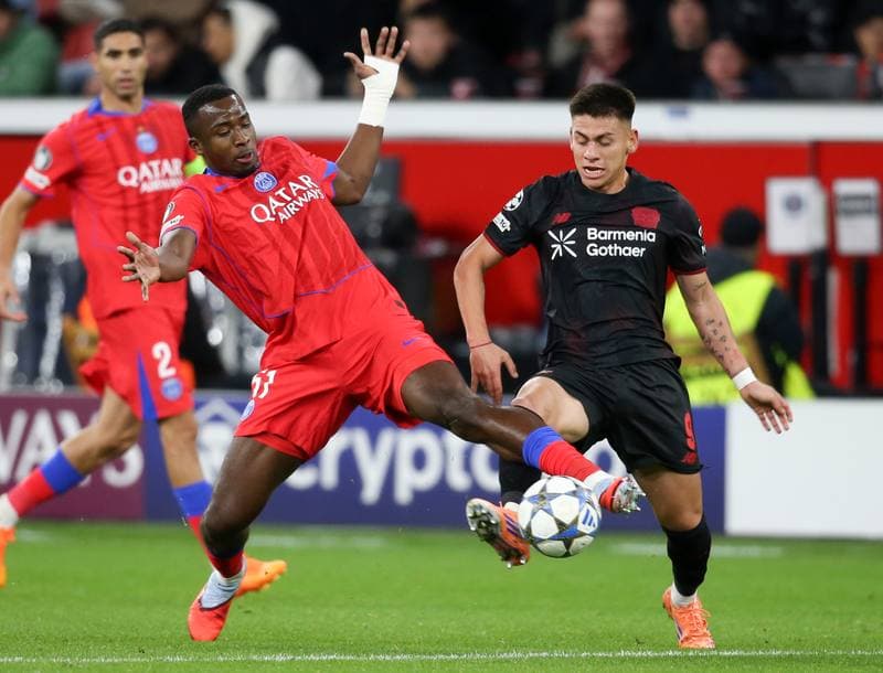 Football. UEFA Champions League. Bayer Leverkusen - Paris Saint-Germain. 21.10.2025