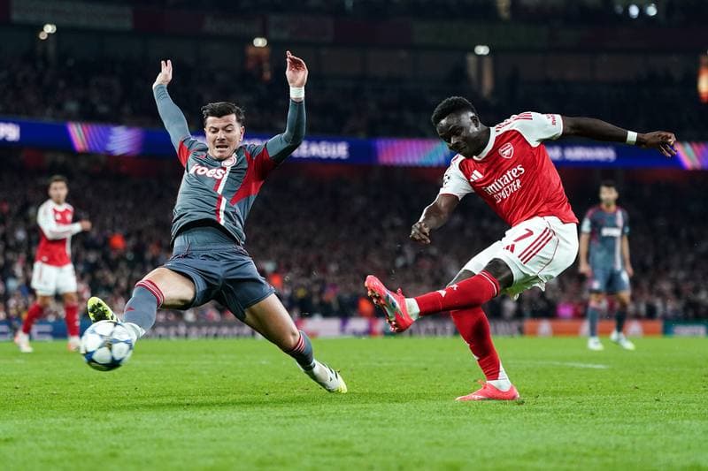Football. UEFA Champions League. Arsenal - Olympiakos FC. 01.10.2025