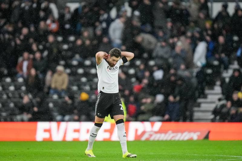 Football. Emirates FA Cup. Derby County - Leeds United. 11.01.2026