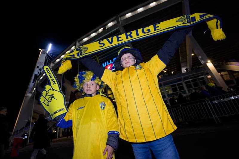 Football. FIFA World Cup Qualifier. Sweden - Kosovo. 13.10.2025