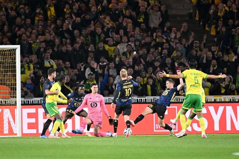 Football. Ligue 1. FC Nantes - Lille OSC. 19.10.2025