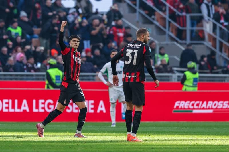 Football. Serie A. AC Milan - US Sassuolo. 14.12.2025