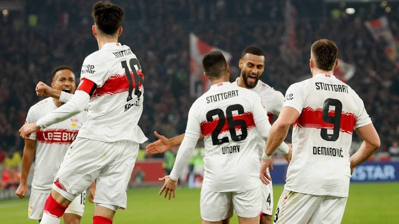 Football. Bundesliga. VfB Stuttgart - Eintracht Frankfurt. 13.01.2026