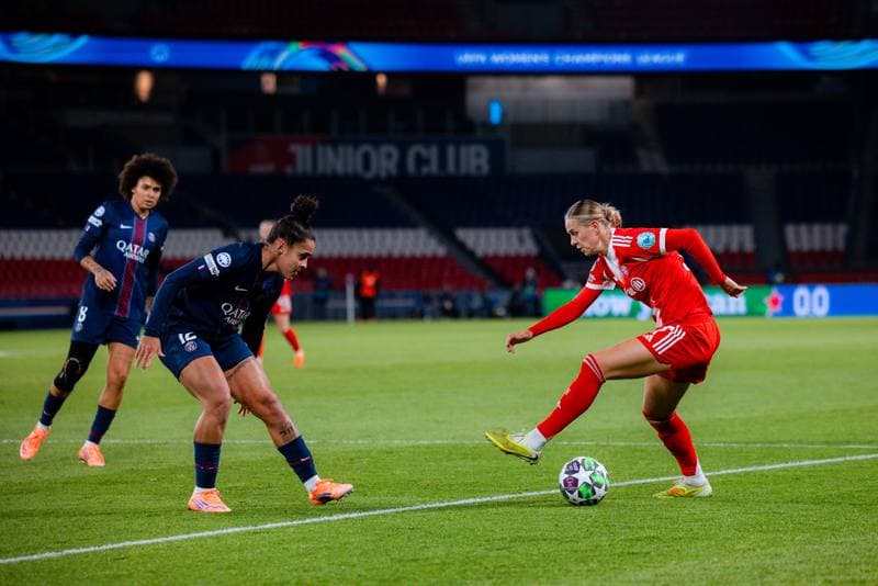 Football. UEFA Women's Champions League. Paris Saint-Germain - FC Bayern Munich. 16.03.2026