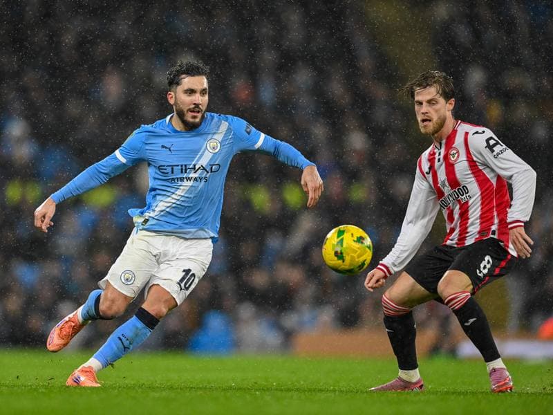 Football. Carabao Cup. Manchester City - Brentford. 17.12.2025