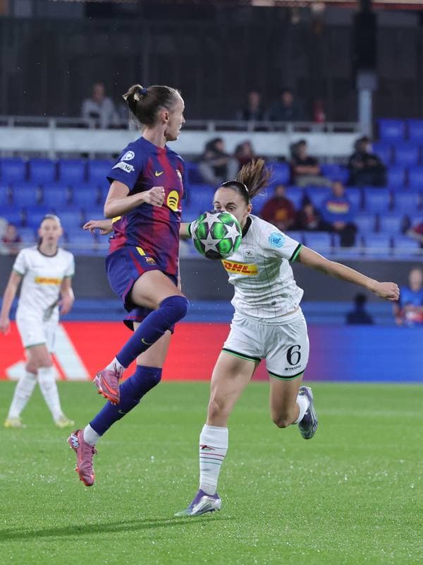 Football. UEFA Women's Champions League. Barcelona - OH Leuven. 12.11.2025