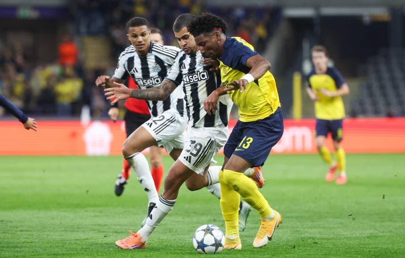 Football. UEFA Champions League. Royale Union Saint-Gilloise - Newcastle United. 01.10.2025