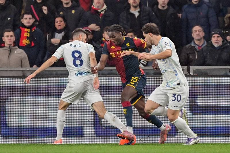 Football. Serie A. Genoa - Inter. 14.12.2025