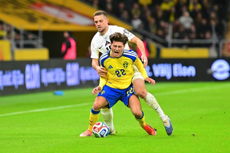 Football. FIFA World Cup Qualifiers. Sweden - Slovenia. 18.11.2025