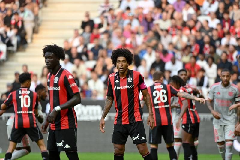 Football. Ligue 1 McDonald's. OGC Nice - Olympique Lyonnais. 18.10.2025