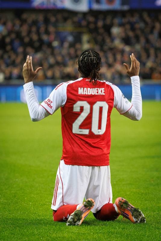 Football. UEFA Champions League. Club Brugge - Arsenal. 10.12.2025