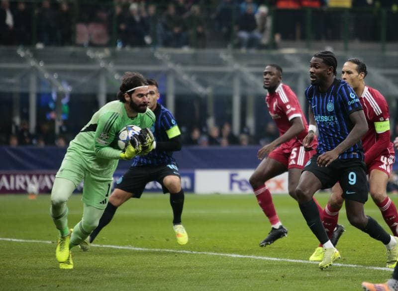 Football. UEFA Champions League. Inter - Liverpool. 09.12.2025
