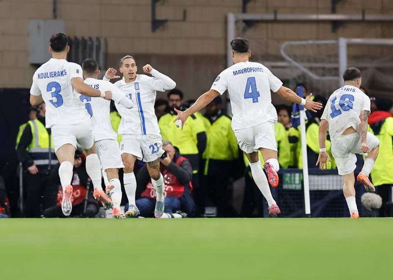 Football. 2026 FIFA World Cup Qualifiers. Scotland - Greece. 09.10.2025