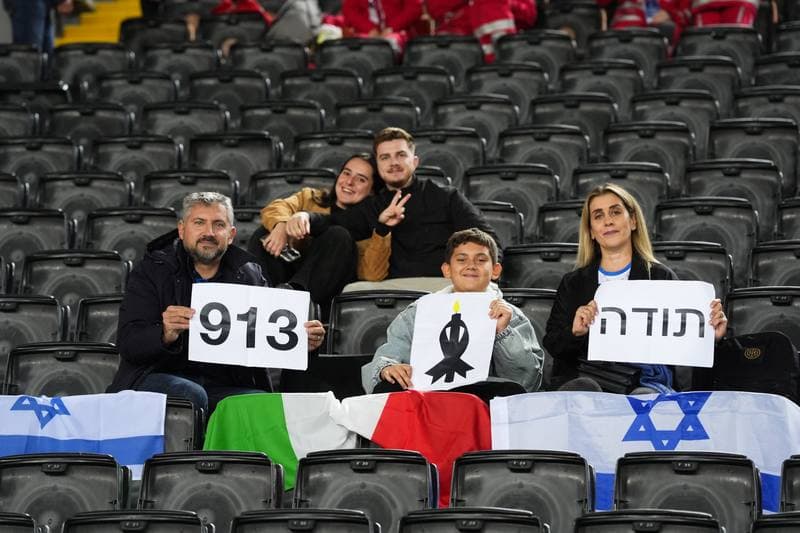 Football. 2026 FIFA World Cup Qualifiers. Italy - Israel. 14.10.2025