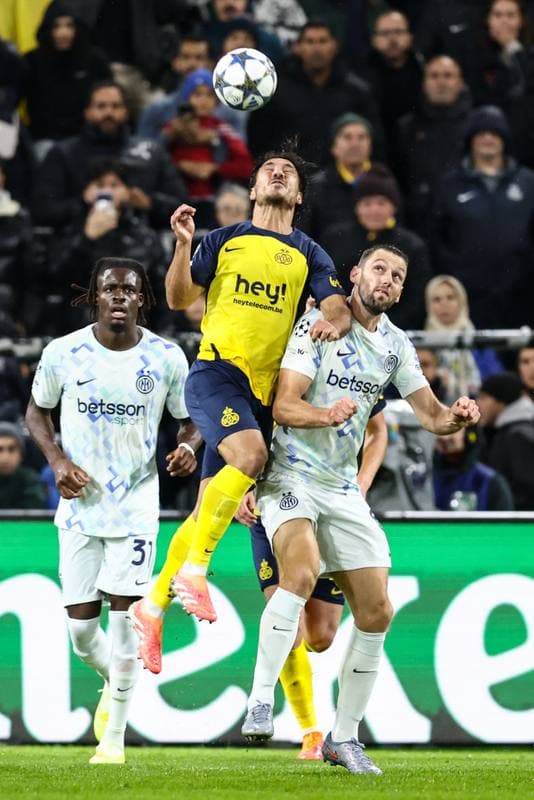 Football. UEFA Champions League. Royale Union Saint-Gilloise - Internazionale. 21.10.2025