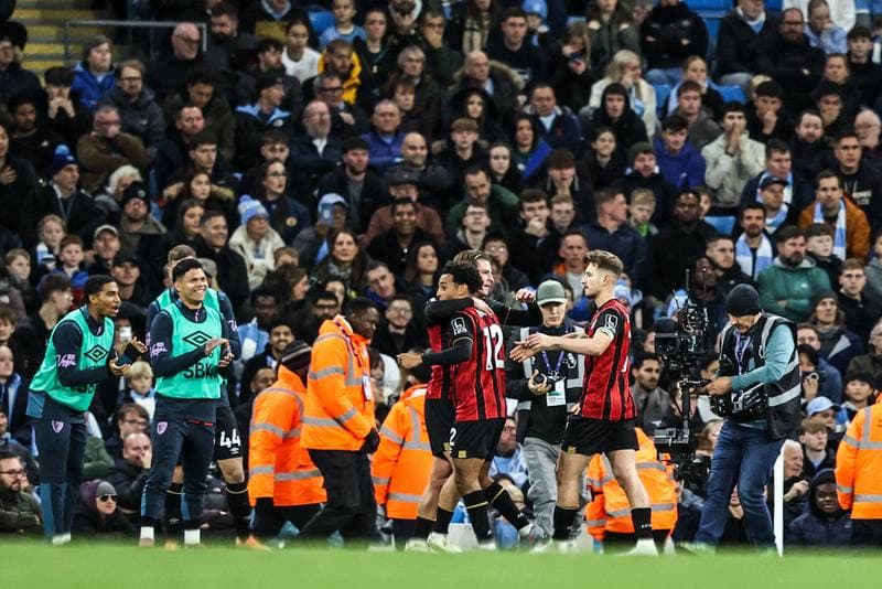 Football. Premier League. Manchester City - Bournemouth. 02.11.2025