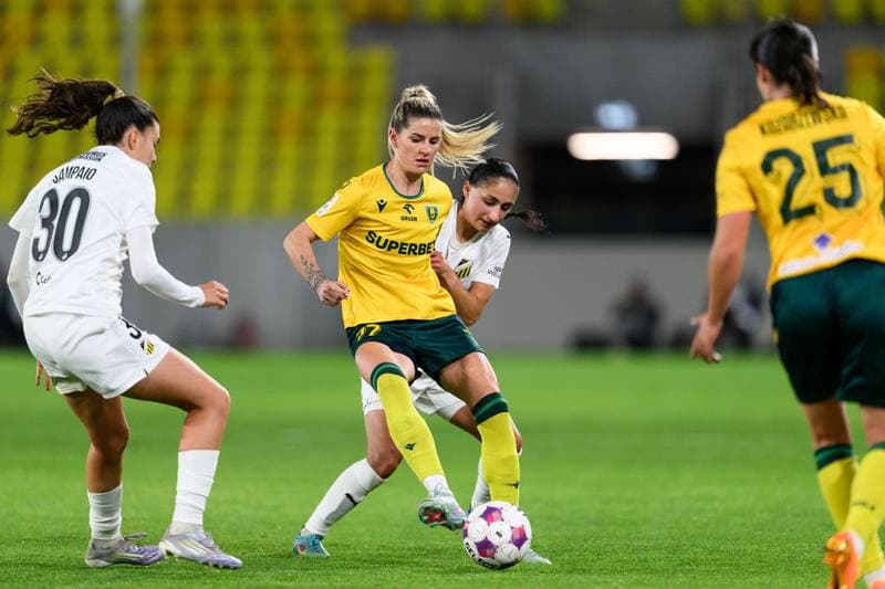 Football. UEFA Women's Europa Cup. Katowice - HAcken. 16.10.2025