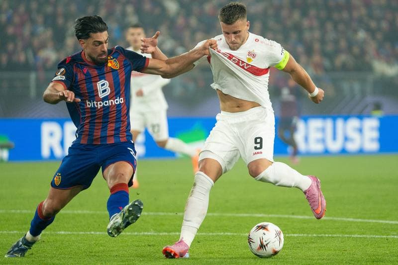 Football. UEFA Europa League. FC Basel 1893 - VfB Stuttgart. 02.10.2025