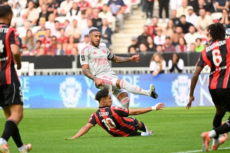 Football. Ligue 1 McDonald's. OGC Nice - Olympique Lyonnais. 18.10.2025