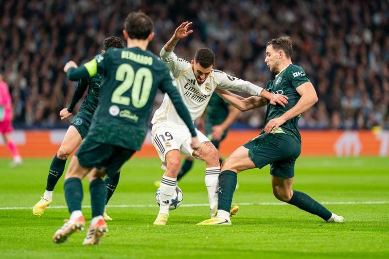 Football. Champions League. Real Madrid - Manchester City. 10.12.2025