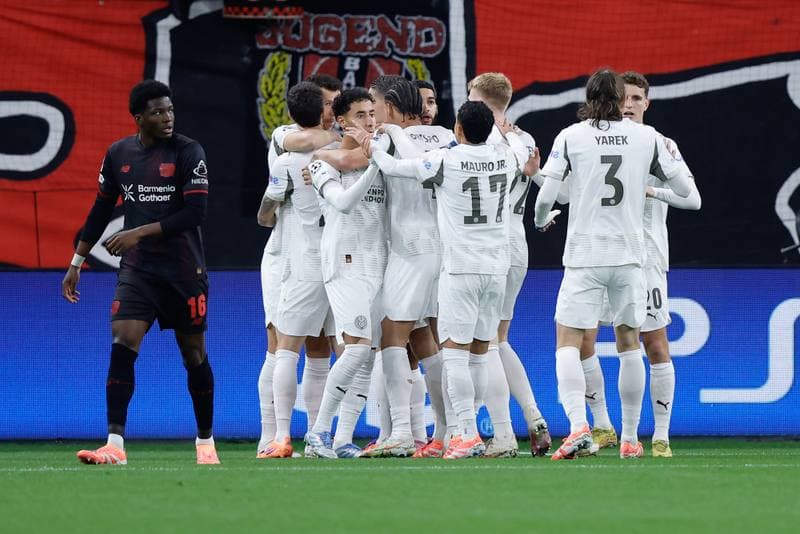 Football. UEFA Champions League. Bayer Leverkusen - PSV. 01.10.2025