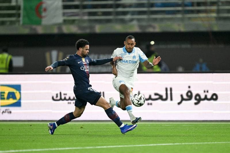 Football. Trophee des Champions. Paris Saint-Germain - Olympique de Marseille. 08.01.2026