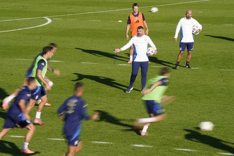 Football. Italy. Training. 07.10.2025