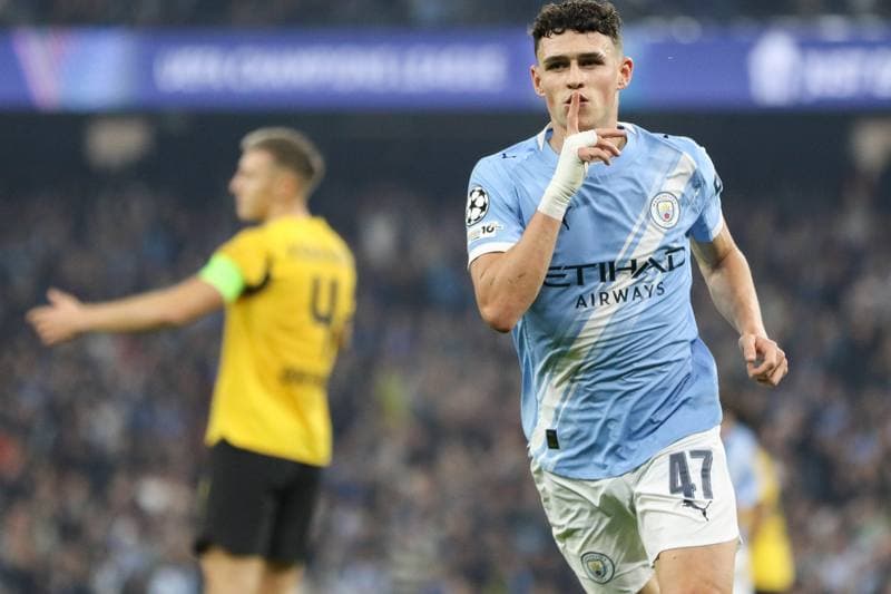 Football. UEFA Champions League. Manchester City - Borussia Dortmund. 05.11.2025