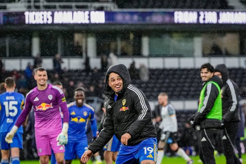 Football. Emirates FA Cup. Derby County - Leeds United. 11.01.2026