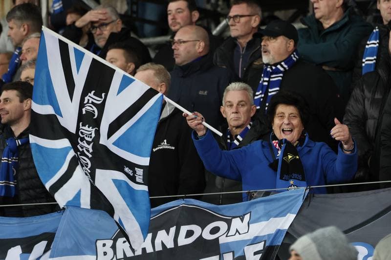 Football. UEFA Champions League. Club Brugge - Arsenal. 10.12.2025