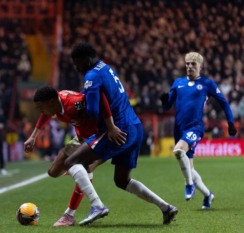Football. Emirates FA Cup. Charlton Athletic - Chelsea. 10.01.2026