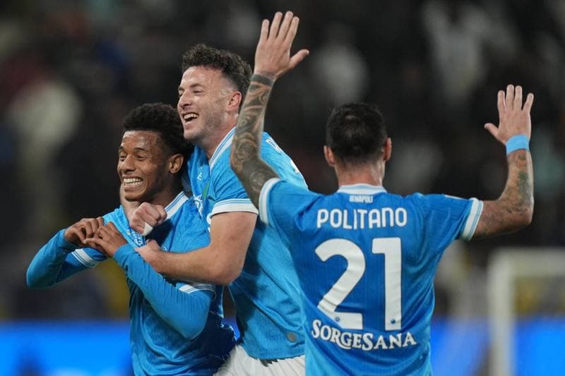 Football. EA Sports FC Supercup. Napoli - Bologna. 22.12.2025