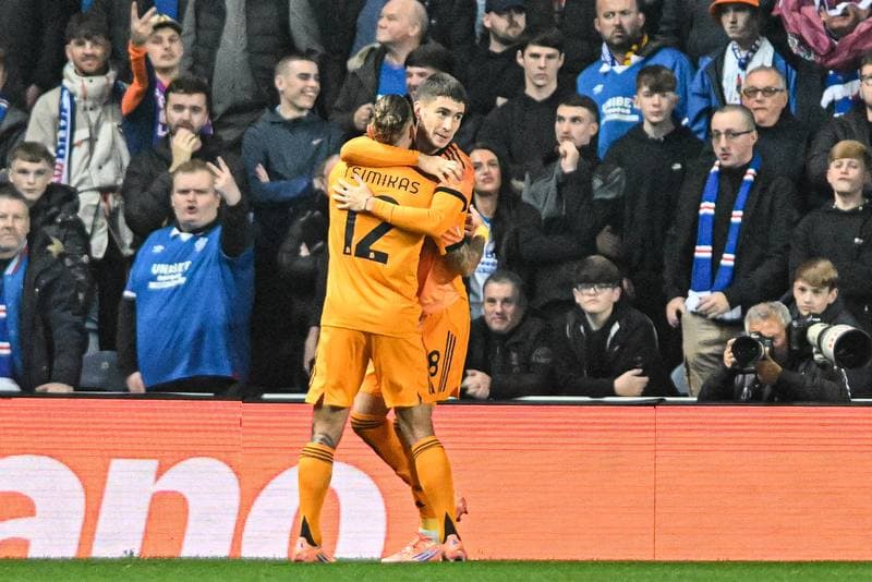 Football. UEFA Europa League. Rangers - A.S. Roma. 06.11.2025
