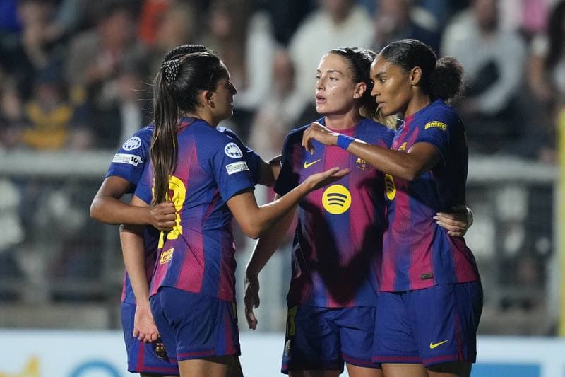 Football. UEFA Women's Champions League. AS Roma - FC Barcelona. 15.10.2025